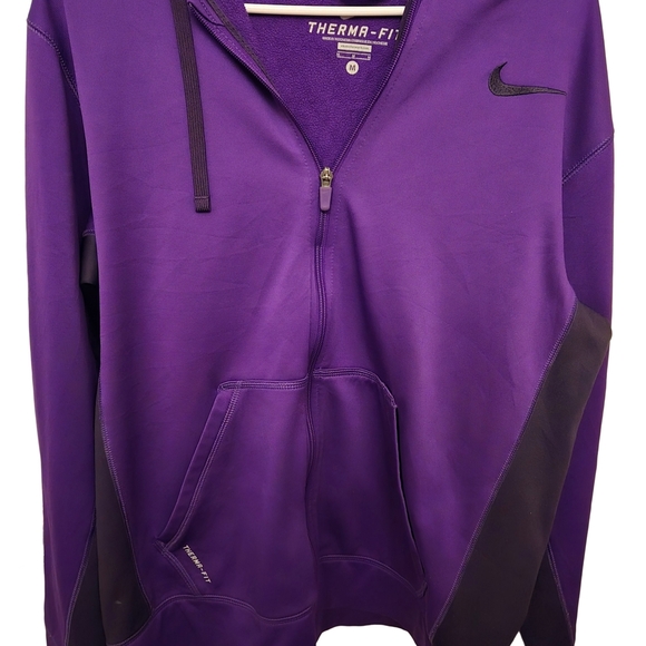Nike Other - Nike Therma-Fit Hoodie in Purple and Black  M